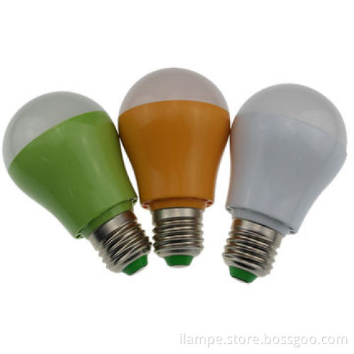 5W Dimmable LED Bulb with Plastic Cover